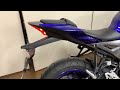 ヤマハ YZF-R125 YZF-R125 WR'Sマフラー デイトナ製USB電源 ヘルメットロック インジェクショ