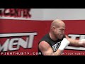 Tito Ortiz vs. Antonio Rogerio Nogueira: Ortiz Open Work Out for UFC 140