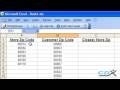 YouTube - Find Closest Zip Code in Excel