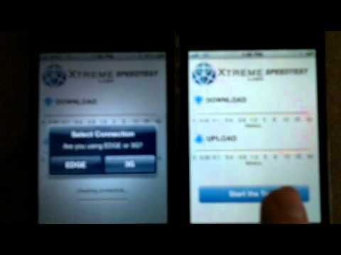 AT&T (left) vs Verizon (right) iPhone