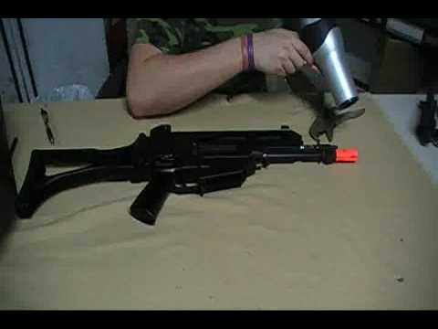 how to remove jg g36c flash hider