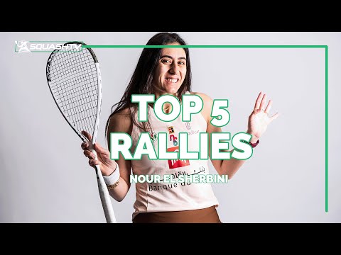 Nour El Sherbini -  Top 5 Rallies