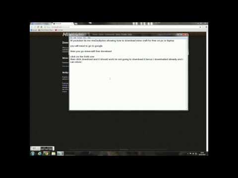 how to download minecraft on pc
