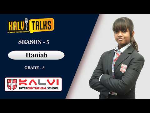 Haniah |Grade - 8