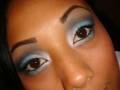 Carolina Panthers - Baby Blue & Grey Eyeshadow Tutorial