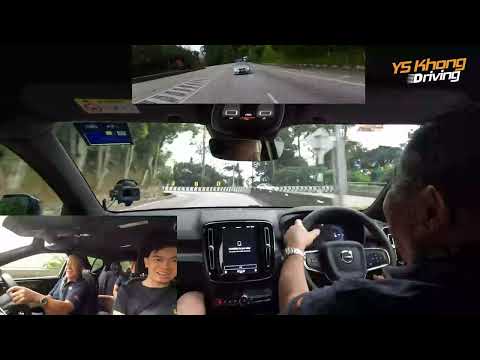 volvo xc40 recharge twin fully electric suv genting hillclimb ys khong driving