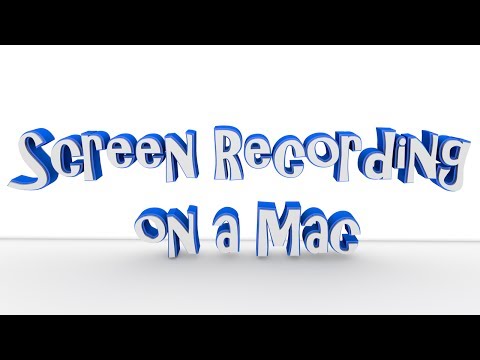 how to video record on mac