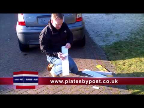 how to remove number plate