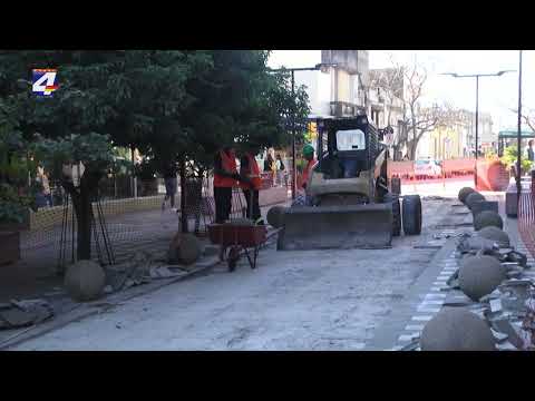 Comenzaron las obras de reparación de la semipeatonal 19 de Abril