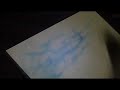 Airbrush Flames on a White Background