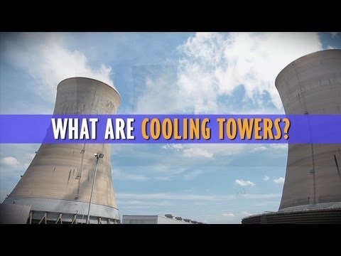 how to working cooling tower