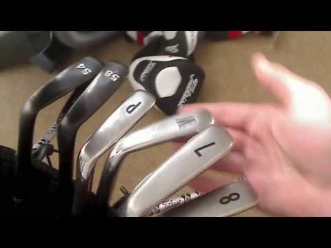 My Golf Equipment – Titleist 712 AP1 Irons, Cleveland 588 Wedges, Taylor Made Ghost Spider Putter
