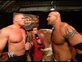 wwe survivor series 2003 - brock lesnar meets goldberg