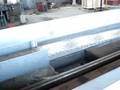 Wood plastic composited (combined) profile production line