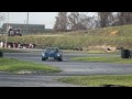 TVR Tuscan on a kart track