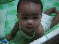 She is in her Crib