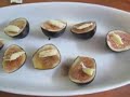 figues rôties et glace à la vanille figues rôties et glace à la vanille