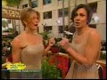 Jessica Biel pats down Maria Menounos Jessica Biel pats down Maria Menounos