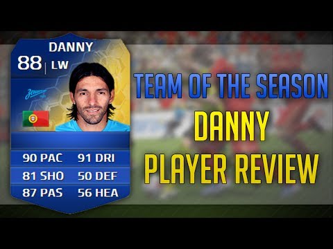 TOTS DANNY (88) PLAYER REVIEW + IN GAME STATS | FIFA 14