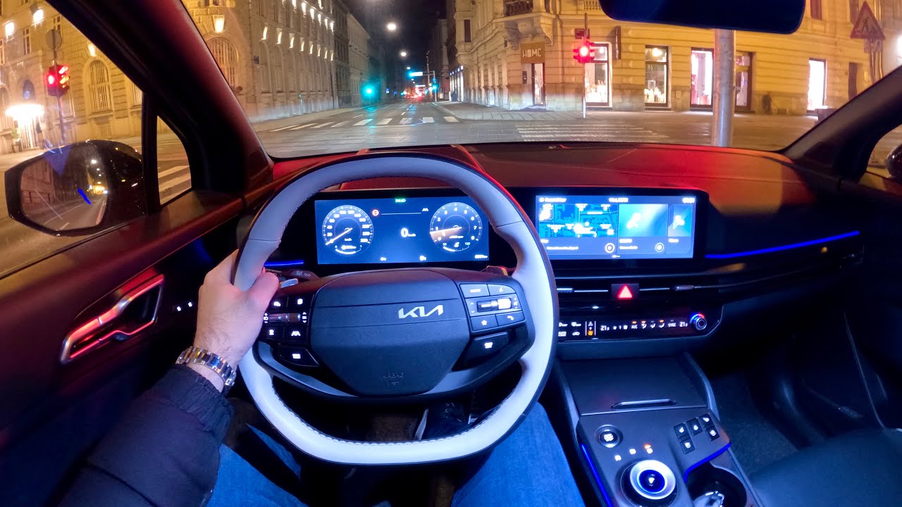 New KIA SPORTAGE FACELIFT 2026 Europe - NIGHT POV test drive & REVIEW (GT-Line)