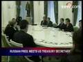 US Treasury Secretary meets top Russian officials in Moscow