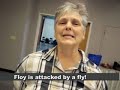 Floy Zeigler demonstrates oral reasons in 4-H judging