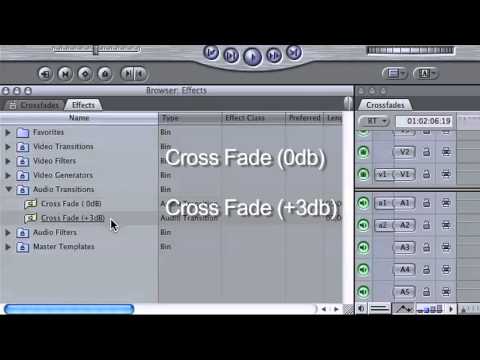 how to extend a cross-dissolve in fcp