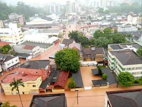 Enchente em Santa Catarina em 2008