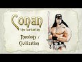 Conan The Barbarian music - Theology / Civilization (acoustic solo guitar)