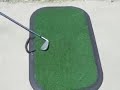 BirdieTurf Demonstration, Heavy Duty Professional Golf Mat