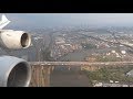 Lufthansa Airbus A340-600 - Landing at Newark Liberty International Airport