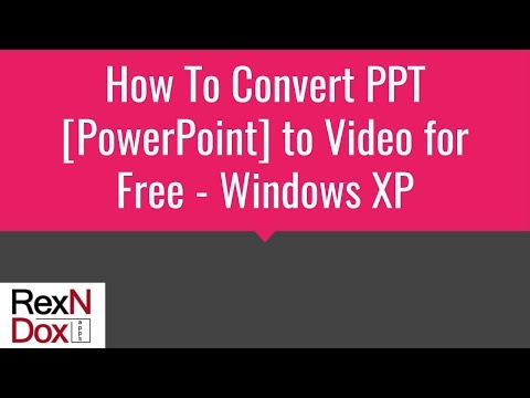 how to turn ppt into video