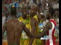 4x100m Relay World Record in Beijing Video (not pics) 中華人民共和国