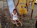 Elise at the Slides
