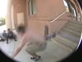 zachs board comes back up and hits him in the face