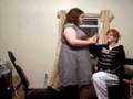 Alysha and Me doing Light my candle