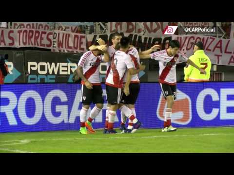 Primer gol de Alario vs. Quilmes