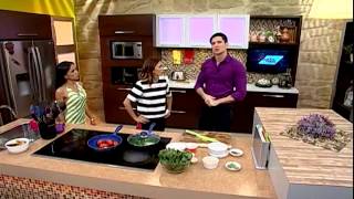 Receta para Preparar Polpettines de Espinaca y Ricotta con Adriana Vargas y Adrián Cué - 1ra. Parte Receta para Preparar Polpettines de Espinaca y Ricotta con Adriana Vargas y Adrián Cué - 1ra. Parte