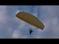 Paramotor in Kubu Island, Botswana