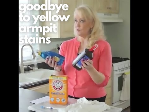 how to remove pit stains