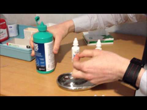how to remove rgp contact lenses