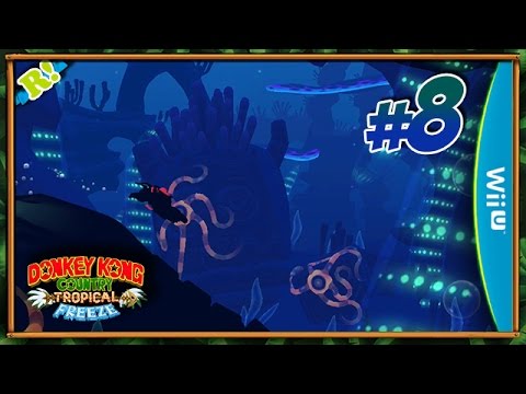 Donkey Kong Country: Tropical Freeze: #8 | Bajo las profundidades del mar