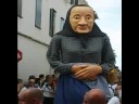 gegants de Llucma�anes as carrer des frares