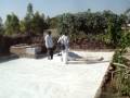 Rainwater harvesting - purpose built catchment to store rain