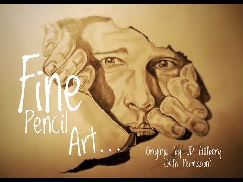 fantastic - WATCH THIS! Pencil Illusion by Adam Johnston of an original drawing by JD Hillberry. .IF YOU LIKE PENCIL DRAWINGS WATCH THIS! For more from JD Hillberry plea...