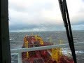 Storm in baltic sea