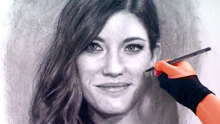 Debra (dexter) / Jennifer Carpenter Charcoal Portrait