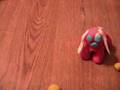 He eats it and he Poops it lol!!!