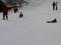 Jake & Nicola Body Boarding - Tignes - 2009
