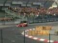 Luca Badoer su Ferrari F2005 Motorshow Bologna